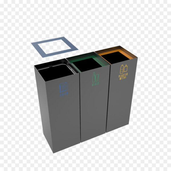 Metal Zero Waste Bins Recycling Dustbin Prices 01418