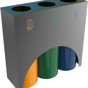 Metal Zero Waste Bins Recycling Dustbin Prices 01419