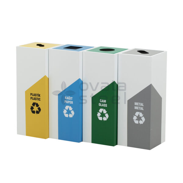 Metal Zero Waste Bins Recycling Dustbin Prices 01440