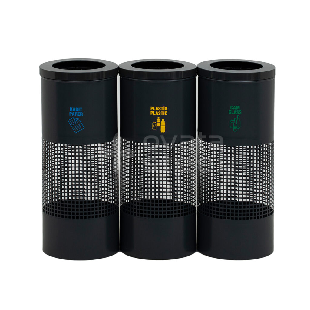 Metal Zero Waste Bins Recycling Dustbin Prices 01449