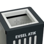 Metal Zero Waste Bins Recycling Dustbin Prices 02439