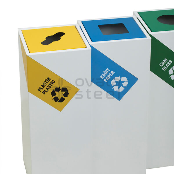 Metal Zero Waste Bins Recycling Dustbin Prices 02440