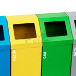 Metal Zero Waste Bins Recycling Dustbin Prices 02445