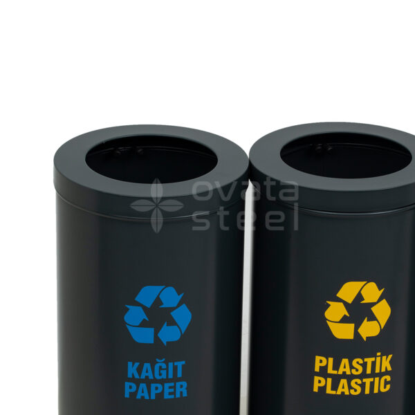 Metal Zero Waste Bins Recycling Dustbin Prices 02450