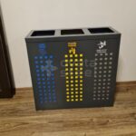 Metal Zero Waste Bins Recycling Dustbin Prices 07402