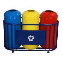 Metal Zero Waste Bins Recycling Dustbin Prices 01410